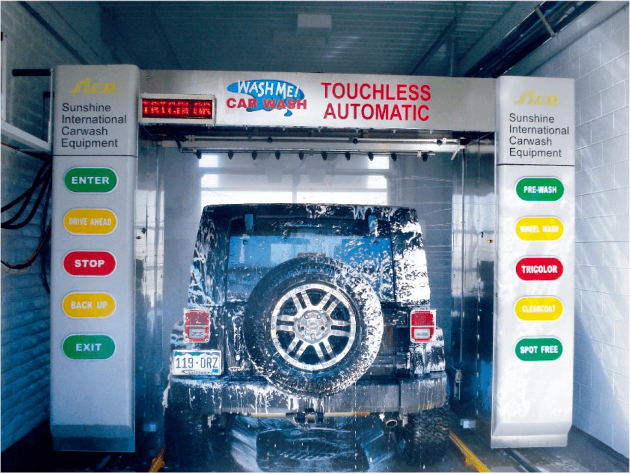 HyTian Touchless Car Wash System