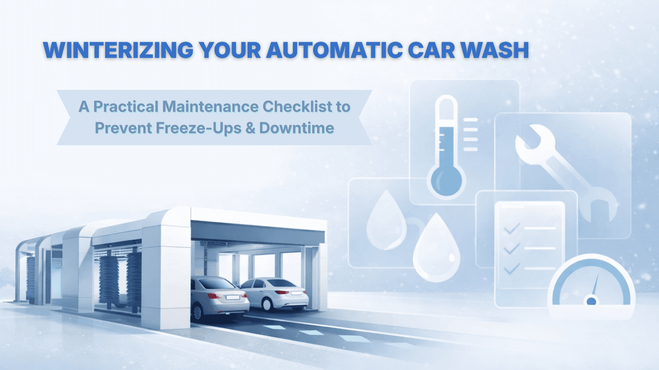 Winterizing Car Wash Equipment: Maintenance Checklist to Prevent Freeze-Ups