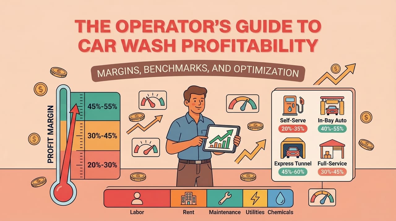 car wash profit margin and profitability benchmarks for operators | car wash profit margin